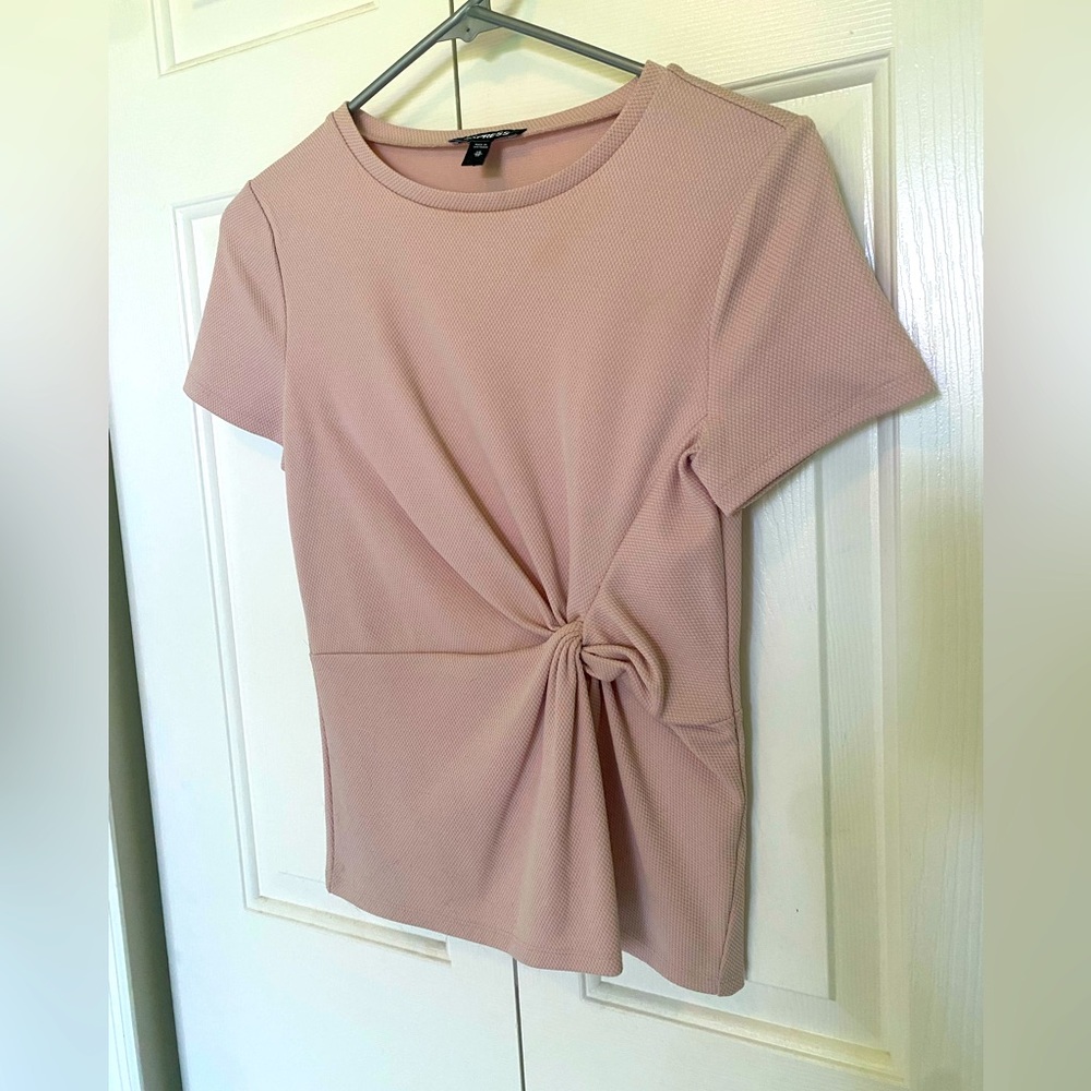 Express XS Blouse Top Twist Work Style